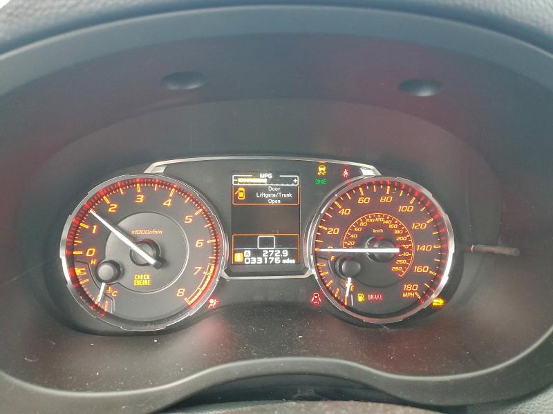 Photo 9 from auction – 2017 SUBARU WRX with VIN JF1VA1B67H9812855