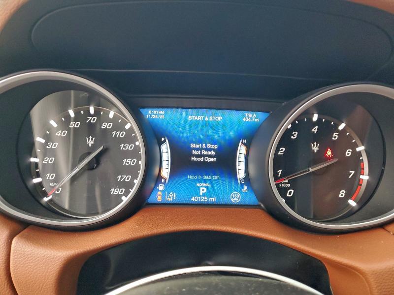 Photo 9 from auction – 2020 MASERATI LEVANTE SP with VIN ZN661XUS1LX342353