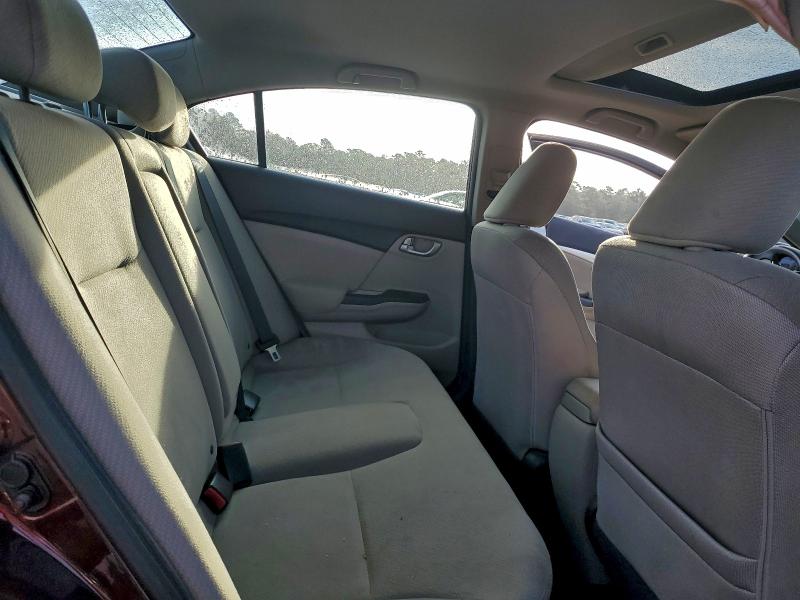 Photo 10 from auction – 2013 HONDA CIVIC EX with VIN 19XFB2F87DE078219