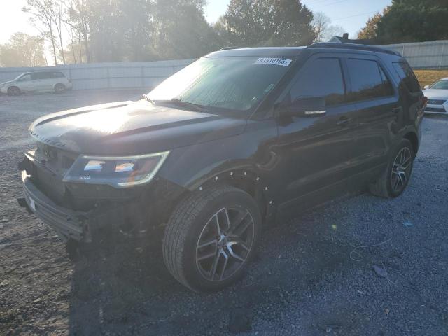 FORD EXPLORER S 2017 with VIN 1FM5K8GTXHGE17445 - Photo from auction
