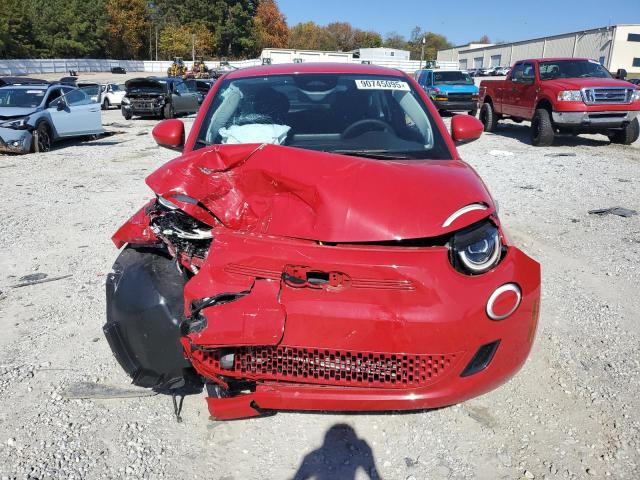 Photo 5 from auction – 2024 FIAT 500 E RED with VIN ZFAFFAA49RX205196