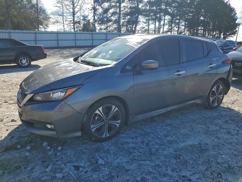 NISSAN LEAF SV 2021 with VIN 1N4AZ1CV9MC553585 - Photo from auction