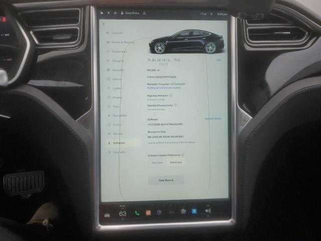 Photo 9 from auction – 2015 TESLA MODEL S 60 with VIN 5YJSA1S17FFP74256