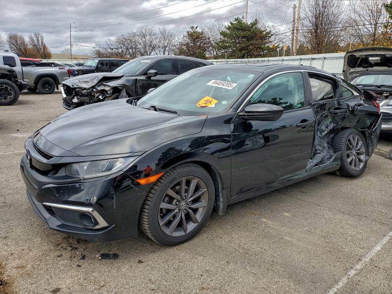 HONDA CIVIC EX 2020 with VIN 19XFC1F33LE020005 - Photo from auction