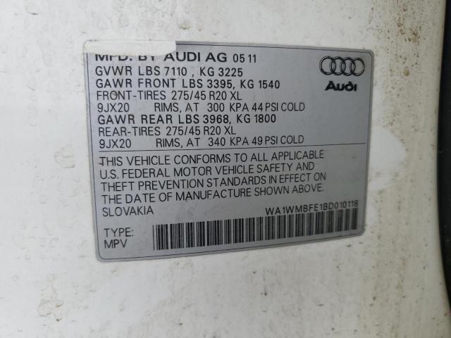 Photo 14 from auction – 2011 AUDI Q7 PRESTIG with VIN WA1WMBFE1BD010118