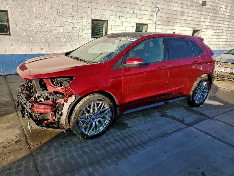 FORD EDGE ST 2019 with VIN 2FMPK4AP2KBB27714 - Photo from auction