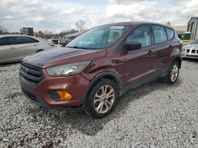 FORD ESCAPE S 2018 with VIN 1FMCU0F73JUB34884 - Photo from auction