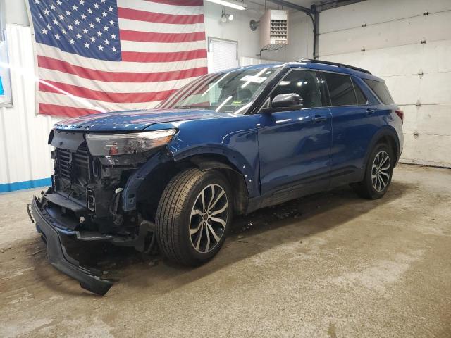 FORD EXPLORER S 2020 with VIN 1FM5K8GC8LGD18910 - Photo from auction