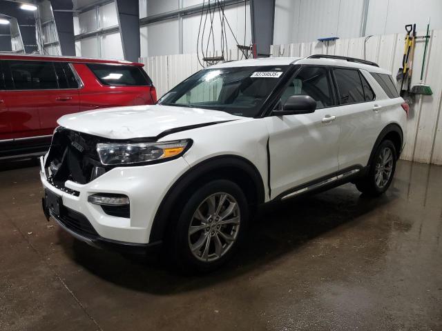FORD EXPLORER X 2020 with VIN 1FMSK8DH5LGA81702 - Photo from auction