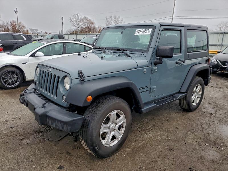 JEEP WRANGLER S 2014 with VIN 1C4AJWAGXEL178701 - Photo from auction