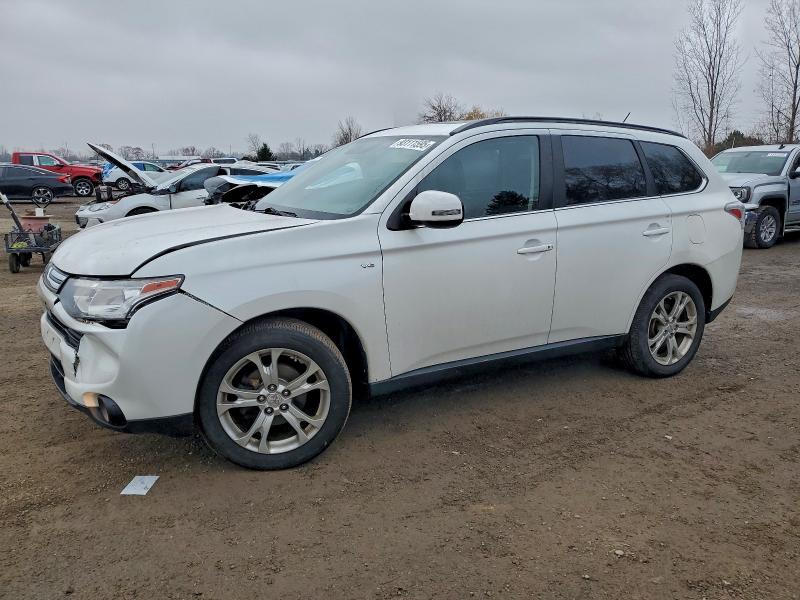 MITSUBISHI OUTLANDER 2014 with VIN JA4JZ4AX1EZ606207 - Photo from auction