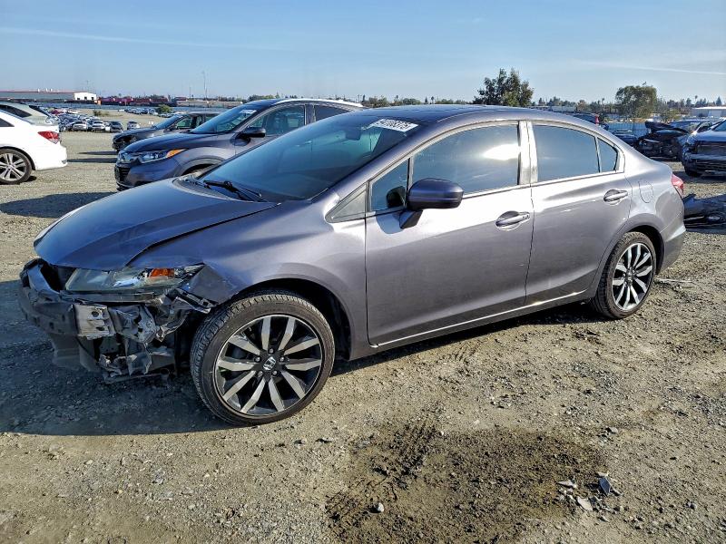 HONDA CIVIC EXL 2014 with VIN 19XFB2F99EE234240 - Photo from auction