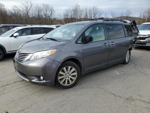 TOYOTA SIENNA XLE 2017 with VIN 5TDDZ3DC6HS187735 - Photo from auction