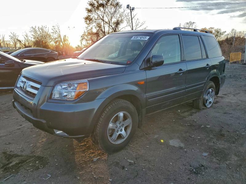 HONDA PILOT EX 2006 с VIN 5FNYF18796B006883 - Фото с аукциона