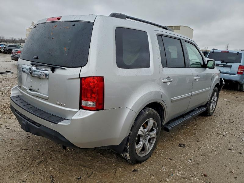 Photo 3 from auction – 2013 HONDA PILOT EXL with VIN 5FNYF4H5XDB030977