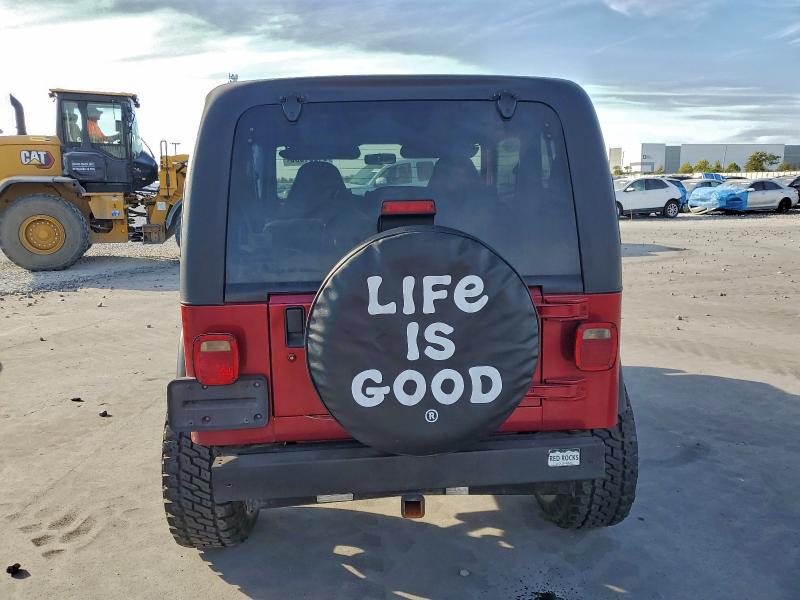 Photo 6 from auction – 1998 JEEP WRANGLER with VIN 1J4FY29P6WP767635
