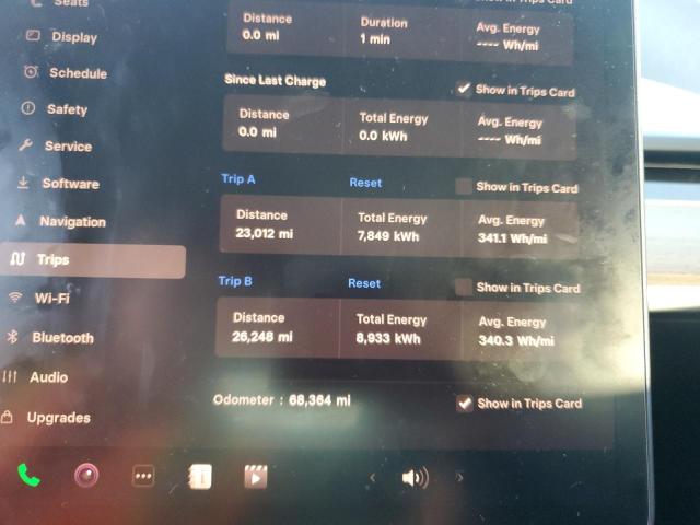 Photo 9 from auction – 2022 TESLA MODEL Y with VIN 7SAYGDEF2NF312187