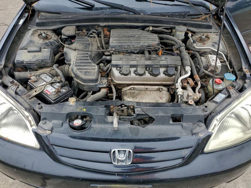 Photo 11 from auction – 2001 HONDA CIVIC EX with VIN 1HGES26741L007471