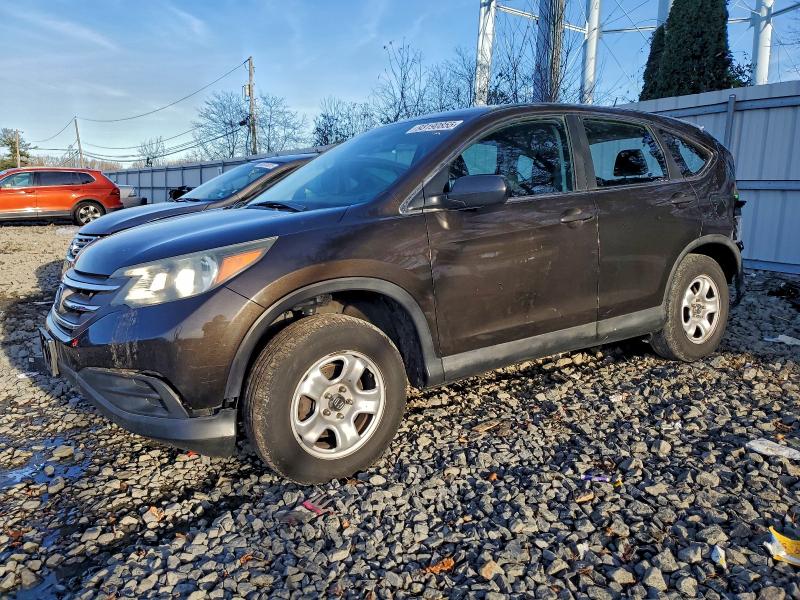 HONDA CR-V LX 2014 with VIN 2HKRM4H33EH718394 - Photo from auction