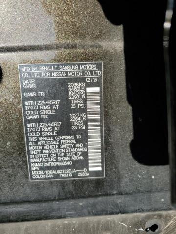 Photo 14 from auction – 2016 NISSAN ROGUE with VIN KNMAT2MT6GP663540