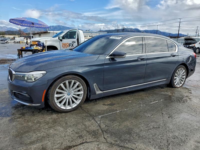 BMW 740 I 2018 with VIN WBA7E2C52JG742635 - Photo from auction