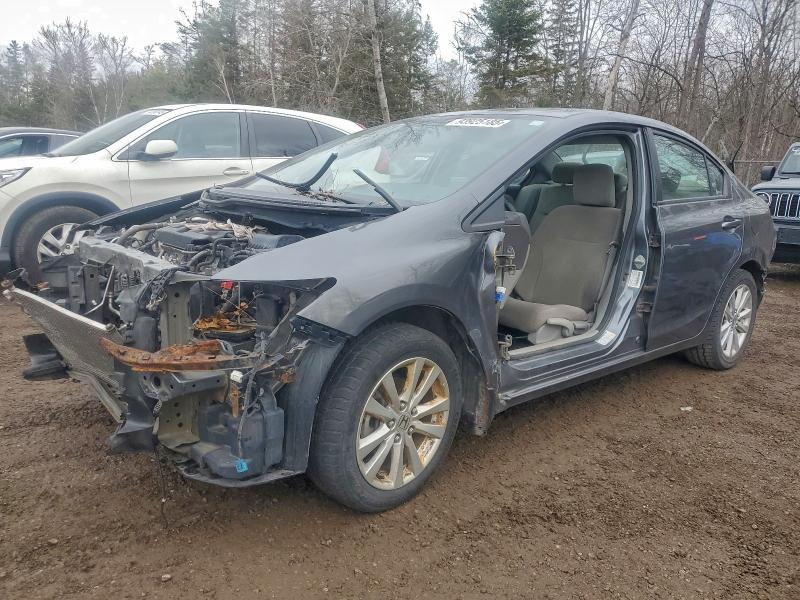 HONDA CIVIC 2012 with VIN 2HGFB2F5XCH108954 - Photo from auction