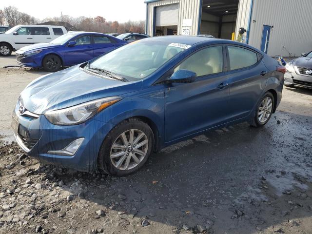 HYUNDAI ELANTRA SE 2014 with VIN KMHDH4AEXEU173936 - Photo from auction