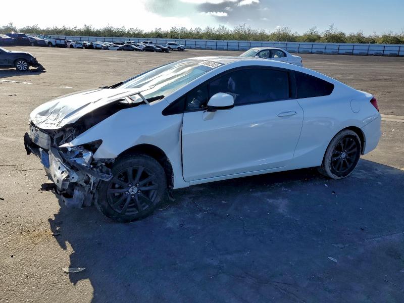 HONDA CIVIC EX 2012 with VIN 2HGFG3B83CH555584 - Photo from auction