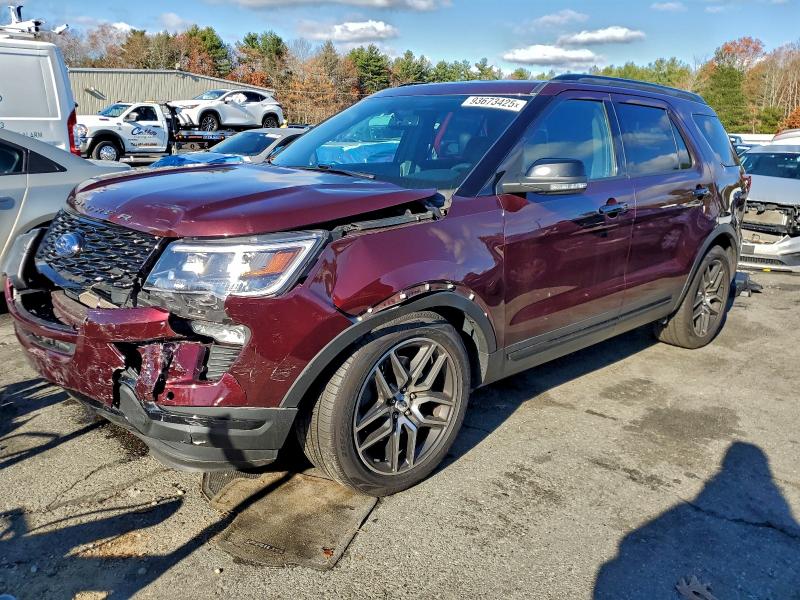 Photo 1 from auction – 2018 FORD EXPLORER S with VIN 1FM5K8GTXJGA86579