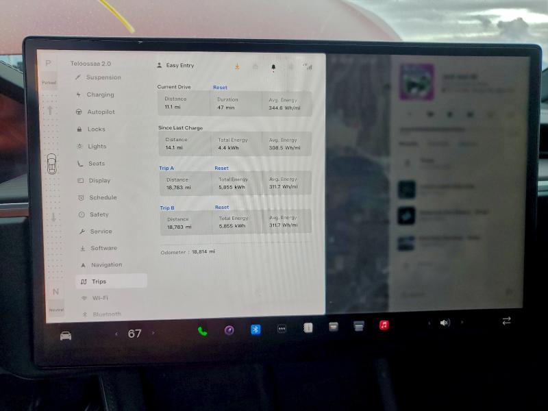Photo 9 from auction – 2024 TESLA MODEL X with VIN 7SAXCBE50RF441022