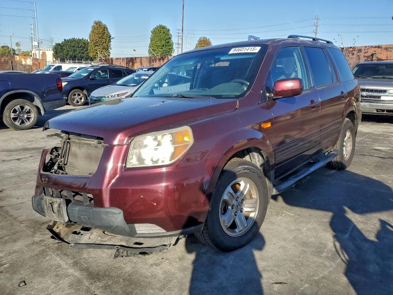 HONDA PILOT VP 2008 with VIN 5FNYF28278B024635 - Photo from auction