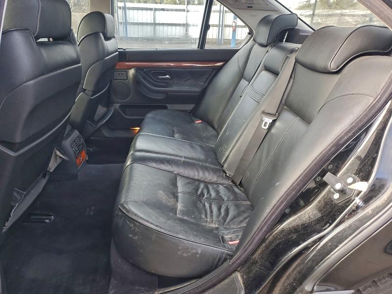 Photo 10 from auction – 2000 BMW 740 I AUTO with VIN WBAGG8345YDN76353