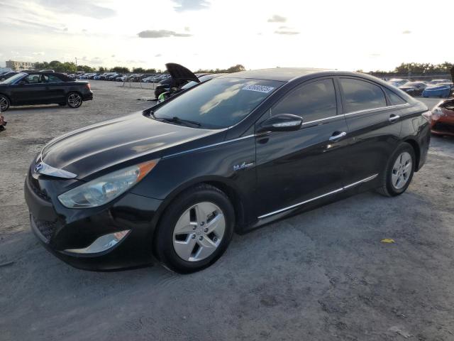 HYUNDAI SONATA HYB 2011 with VIN KMHEC4A46BA006464 - Photo from auction