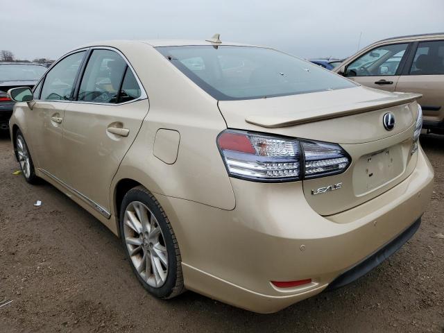 Photo 2 from auction – 2010 LEXUS HS 250H with VIN JTHBB1BA1A2002083