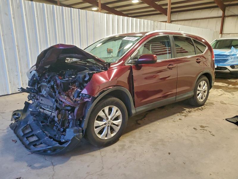 HONDA CR-V EXL 2014 with VIN 5J6RM4H71EL044299 - Photo from auction