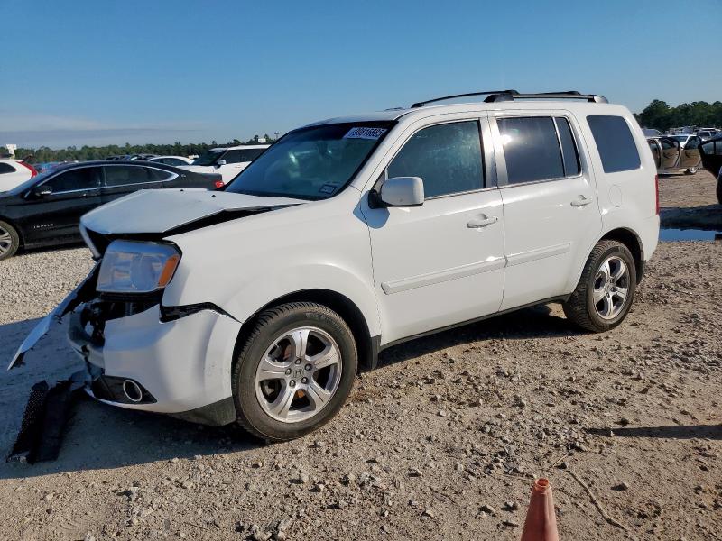 HONDA PILOT EXL 2013 with VIN 5FNYF4H51DB086340 - Photo from auction