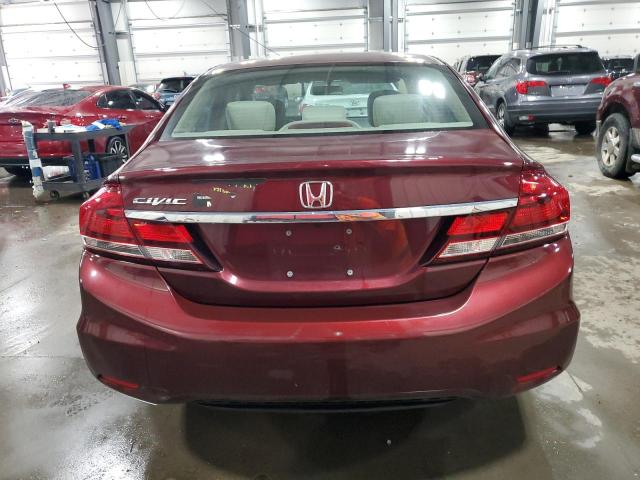 Photo 6 from auction – 2015 HONDA CIVIC LX with VIN 19XFB2F59FE116347