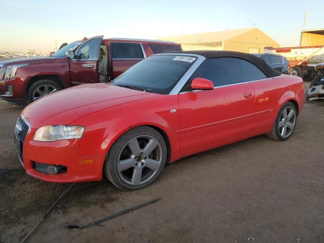 AUDI A4 S-LINE 2008 with VIN WAUEF48H08K012314 - Photo from auction