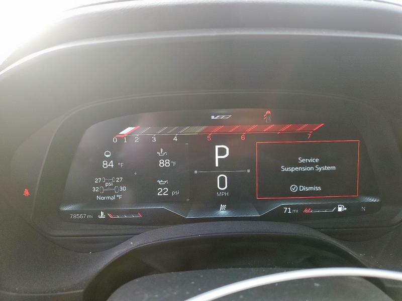 Photo 9 from auction – 2021 CADILLAC CT4-V with VIN 1G6DD5RL5M0146208