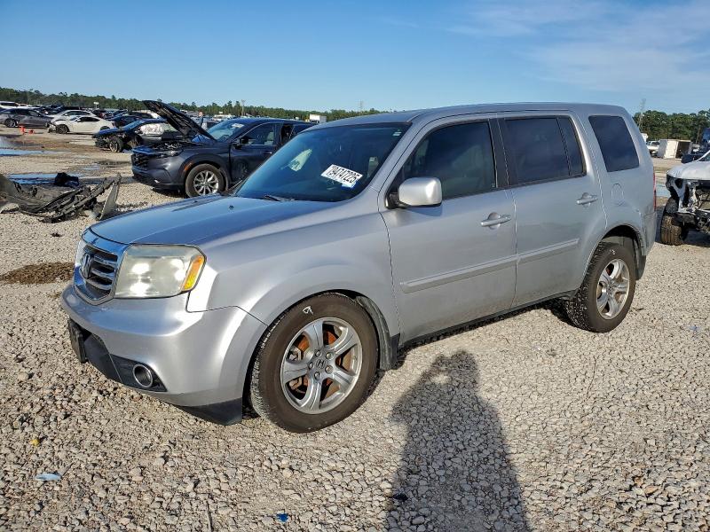 HONDA PILOT EXL 2014 with VIN 5FNYF3H57EB004753 - Photo from auction