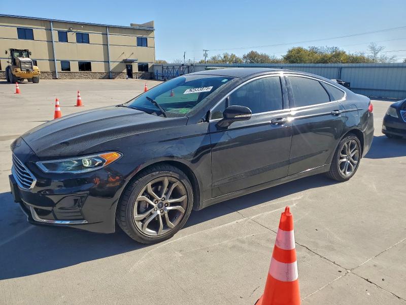 FORD FUSION SEL 2019 with VIN 3FA6P0CD8KR132730 - Photo from auction