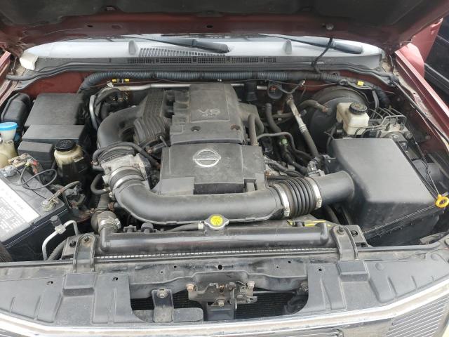 Photo 12 from auction – 2005 NISSAN PATHFINDER with VIN 5N1AR18W55C707024