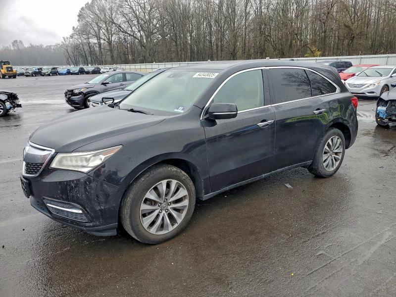 ACURA MDX TECHNO 2015 with VIN 5FRYD4H42FB026405 - Photo from auction