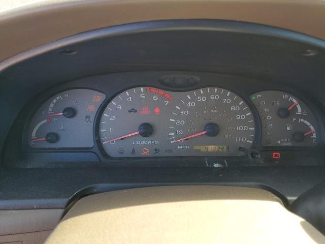 Photo 9 from auction – 2001 TOYOTA SEQUOIA SR with VIN 5TDZT34A31S023287