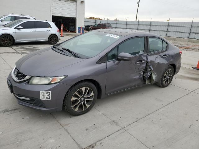 HONDA CIVIC EX 2015 with VIN 2HGFB2F83FH512547 - Photo from auction
