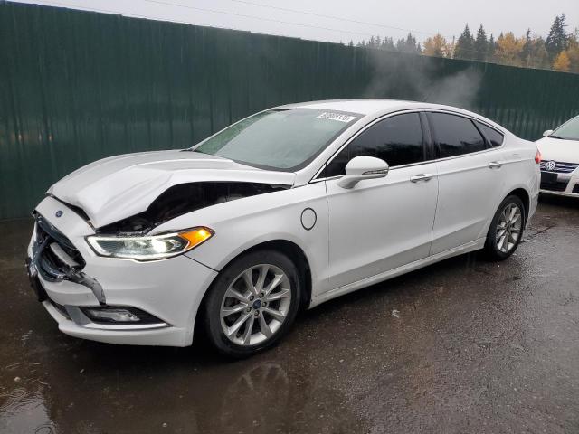 FORD FUSION SE 2017 with VIN 3FA6P0PU2HR305970 - Photo from auction
