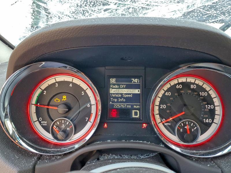 Photo 9 from auction – 2012 DODGE DURANGO SX with VIN 1C4RDHAGXCC237135