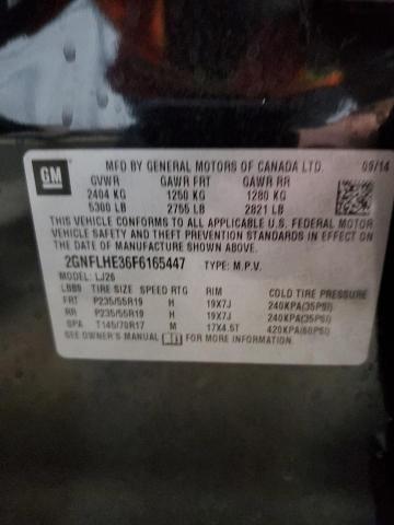 Photo 14 from auction – 2015 CHEVROLET EQUINOX LT with VIN 2GNFLHE36F6165447
