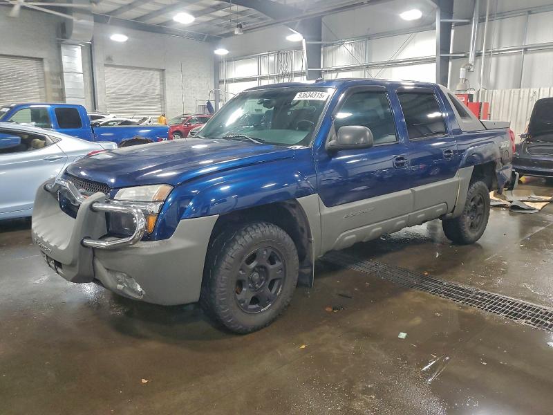 CHEVROLET AVALANCHE 2002 with VIN 3GNEK13T42G304630 - Photo from auction