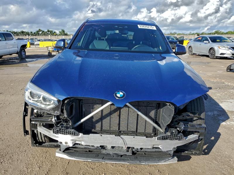 Photo 5 from auction – 2021 BMW X3 SDRIVE3 with VIN 5UXTY3C00M9E60720